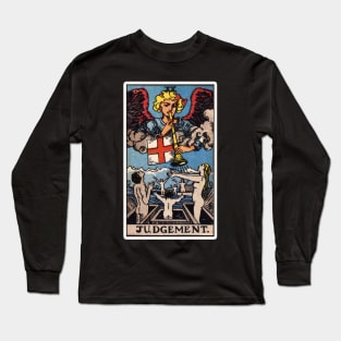 XX. Judgement Tarot Card Long Sleeve T-Shirt